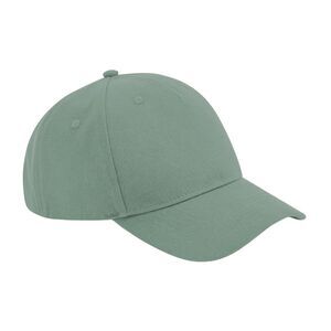 Beechfield 5 Panel Baseball Cap / Dusty Green